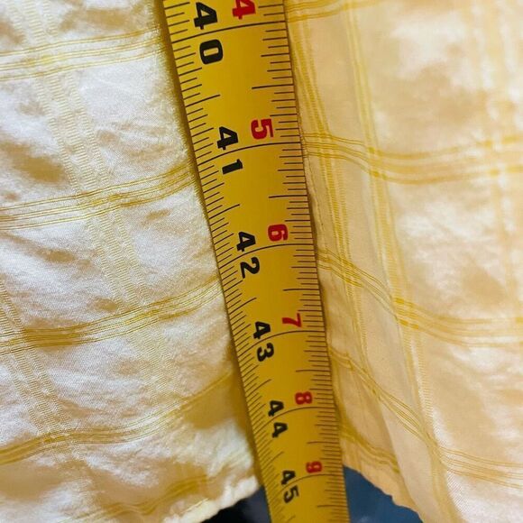 Capulet Midi Sun Dress Butter Yellow Plaid Size XS - Picture 10 of 13